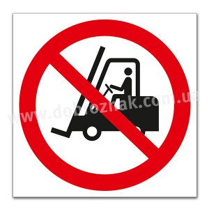 P006 Немає доступу для вилкових навантажувачів та для інших промислових транспортних засобів