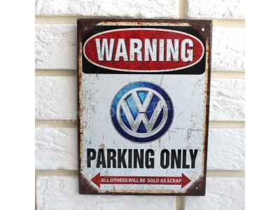 Volkswagen Parking only Volkswagen Parking only